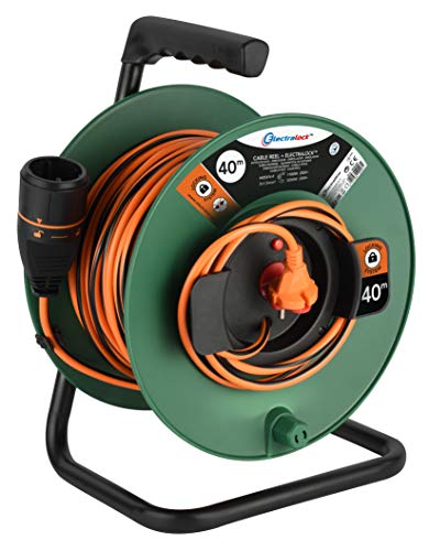 Electraline 49248 kabeltrommel 40m mit steckdose 65,99€