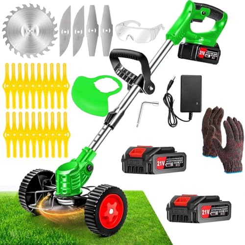 Xbzzgmg Akku-Rasentrimmer 21V Garten Trimmer 79,76€