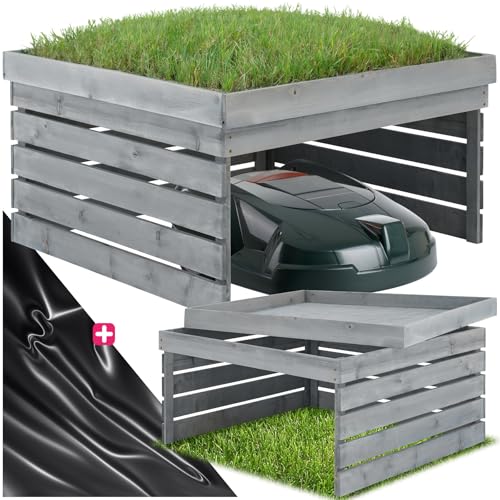tectake Mähroboter Garage wetterfest 44,79 €
