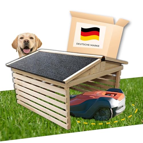 Stahlmann Mähroboter Garage 77,5 x 73 x 63 cm