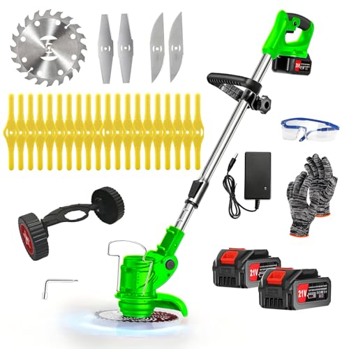 Xbzzgmg Akku-Rasentrimmer 21V Garten Trimmer 79,76€